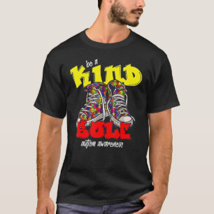 Seja Uma Alma Gentil Camiseta Puzzle Conscientizaç