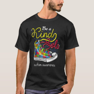 Seja Uma Alma Gentil Camiseta Puzzle Conscientizaç