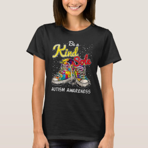 Seja Uma Alma Gentil Camiseta Puzzle Conscientizaç