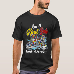Seja Uma Alma Gentil Camiseta Puzzle de Conscienti