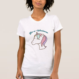 "Seja uma T-Shirt Unicórn - Whimsical and Inspirat