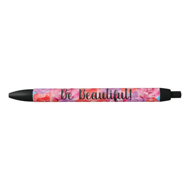 Sejam Belas Canetas Personalizadas De Positividade (Frente)