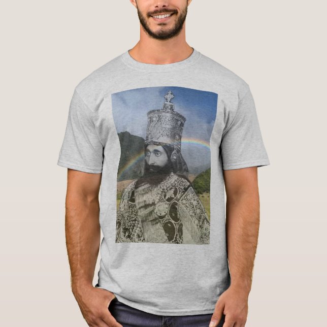 Selassie I Rainbow T-shirt (Frente)