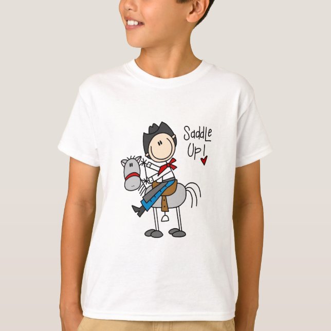 Sele acima o camiseta e os presentes do vaqueiro (Frente)