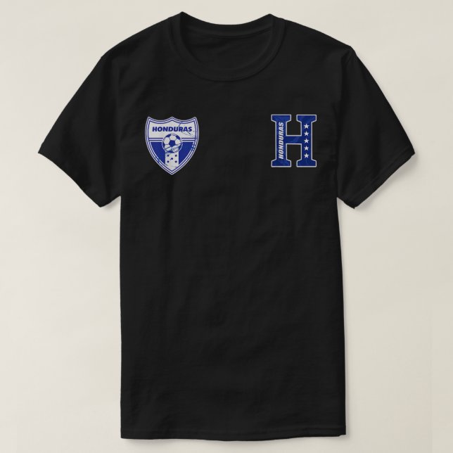 Seleção Honduras garra catracha T-shirt (Frente do Design)