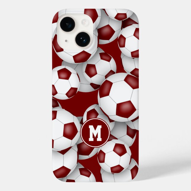 Seleção Maroon de Futebol Branco colorido padrão e (Verso)