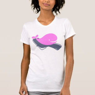 Selena das mulheres a camisa da baleia (relaxe)