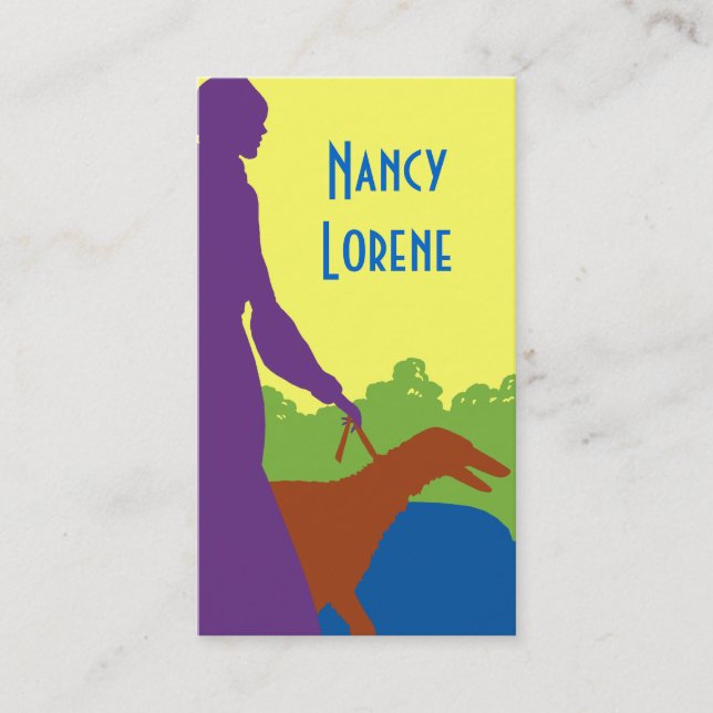 Selena em cores brilhantes - cartões de visitas (Frente)