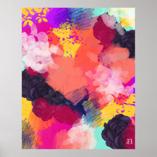 Self Expression Art Print, Poster (Semi-Gloss)