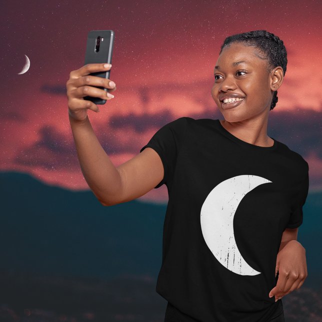 Selfie Moon T-Shirt (Criador carregado)