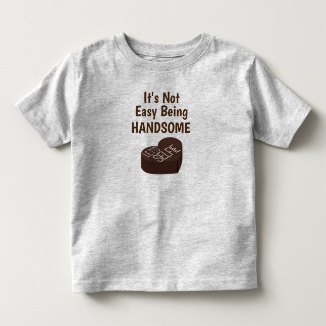 Selfie Toddler Fine Jersey T-Shirt (Frente)