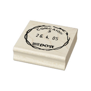 Selo 2005 de borracha da arte do carimbo postal de