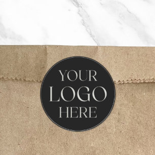 Selo Adesivo Personalizado com Logotipo da Empresa