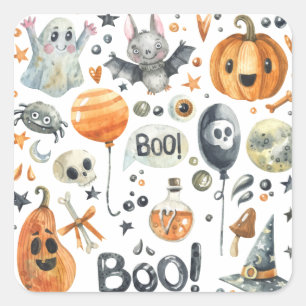 Selo da etiqueta do partido de Spooktacular o