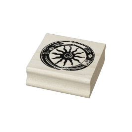 Selo de borracha espíritos Dança da Chuva, carimbo