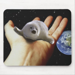 SELO de HARPA Mousepad do DIA DA TERRA