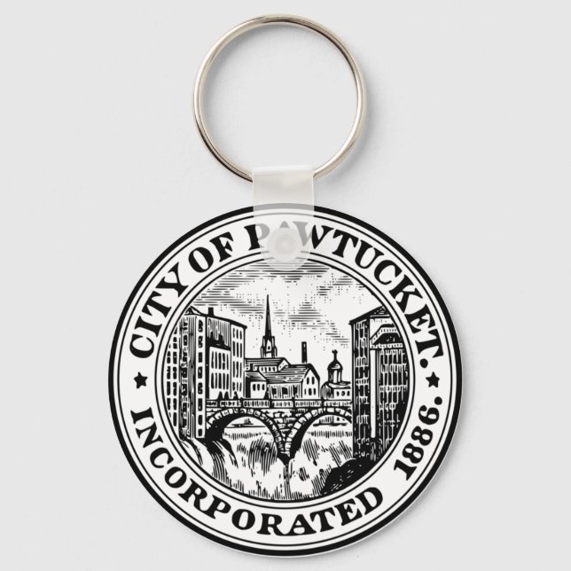 Selo de Pawtucket, Chaveiro Rhode Island (Frente)