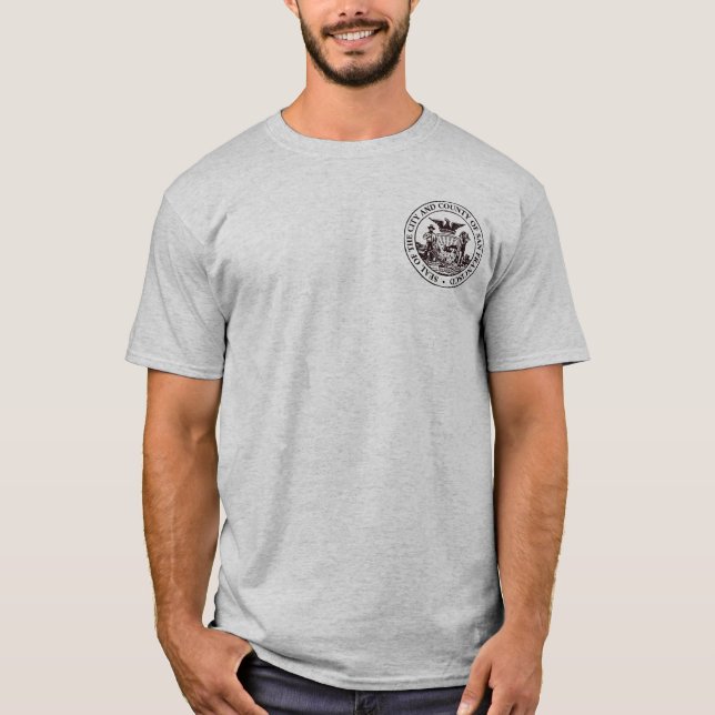 Selo de São Francisco, CA T-Shirt (Frente)