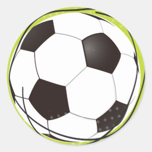 Selo decorativo da etiqueta do FUTEBOL retro