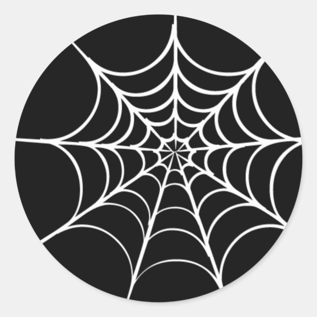 Selo do adesivo do Envelope Aranha Halloween (Frente)