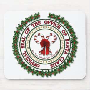 Selo do Escritório de Santa Claus Mousepad