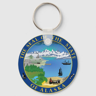 Selo do Estado do Alasca, Chaveiro dos EUA