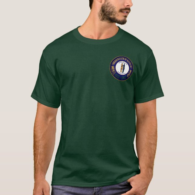 Selo Estadual de Kentucky T-Shirt (Frente)
