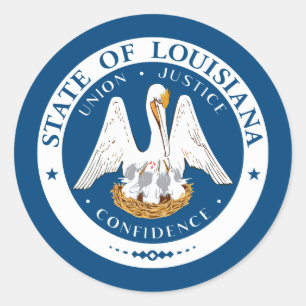 Selo Louisiano, Selo do Adesivo da Louisiana