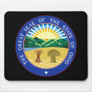 Selo Mousepad do estado de Ohio
