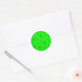 Selos de Adesivo Monocromático FTF em Verde
