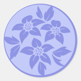 Selos de envelopes roxos ou Lavandas / Etiquetas d