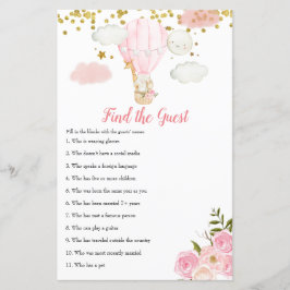 Selva de Balões de Ar Quente Rosa Encontre o Jogo 