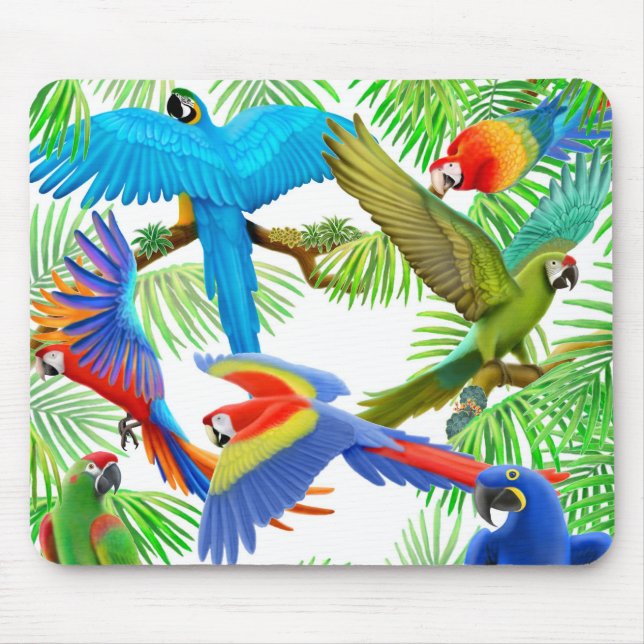 Selva Mousepad do Macaw (Frente)