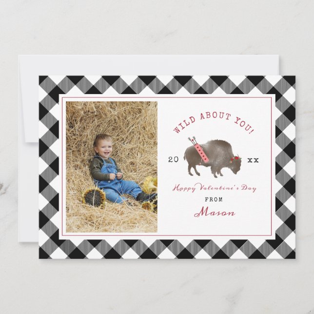 Selvagem Sobre Seu Namorados De Foto De Buffalo Cu (Frente)