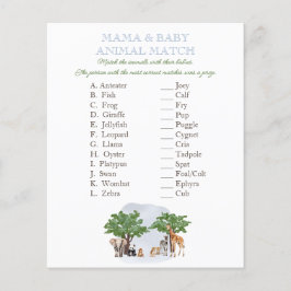 Selvagem - Um Animal Safari Animal Match Game