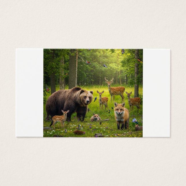 Selvagens: Explorando os Animais da Floresta (Frente)