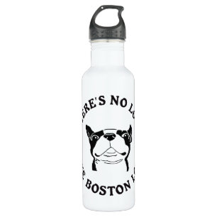 Sem amor como uma garrafa d'água de Boston Terrie