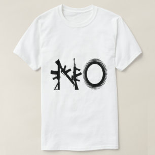 Sem armas de T-Shirt de Guerra