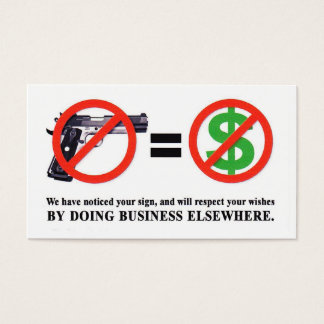 Sem Armas. Sem Cartão de Moeda