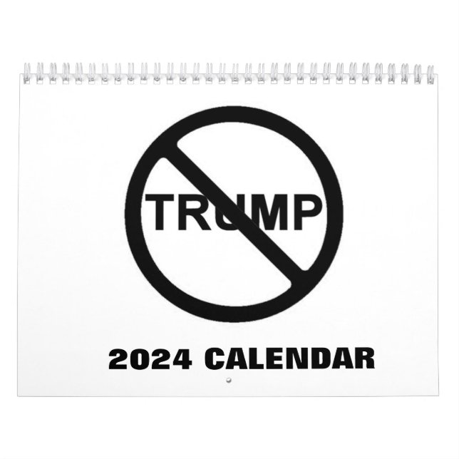 Sem Calendário de Contagem de Trump 2024 (Capa)
