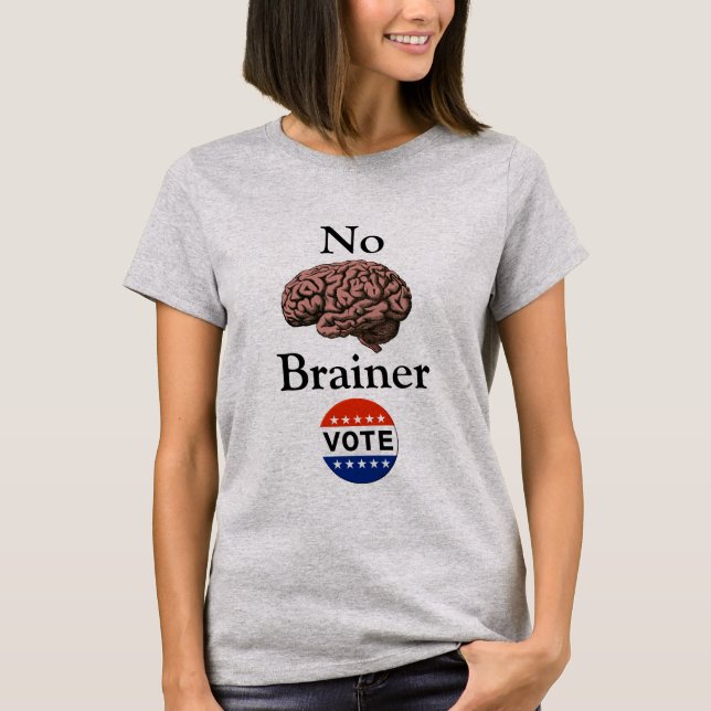 Sem Camisa De Voto Do Brainer (Frente)