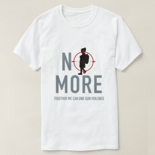 Sem Camiseta Anti-Violência Contra Armas