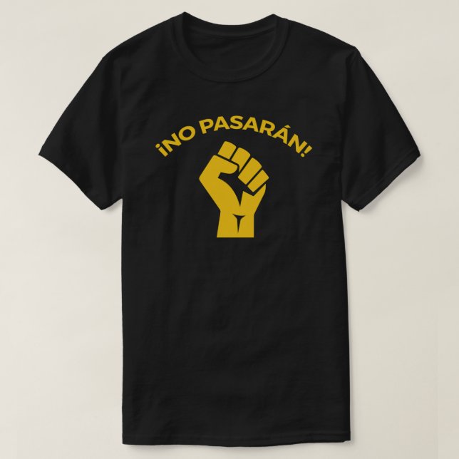 Sem Camiseta Clássica Pasaran (Frente do Design)