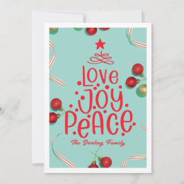 Sem Cartão de Natal Fotográfico