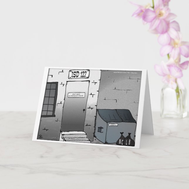 Sem Cartão de Saudação de Saída de Readmissão Apen (Orquídea)