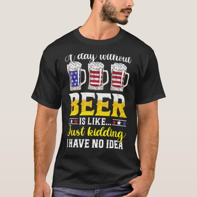 Sem Cerveja Legal Correspondendo Camisetas De Cerv (Frente)