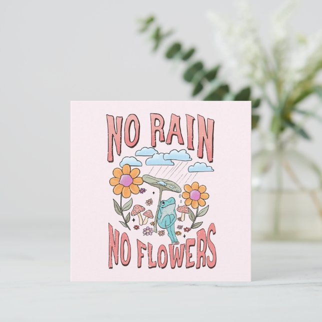 Sem Chuva Sem Flor - Floral Inspirador (Em pé/Frente)