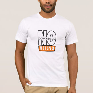 SEM CONCESSÃO - tipografia personalizada na camisa