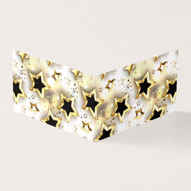 Sem costura leve com estrelas douradas (Exterior)