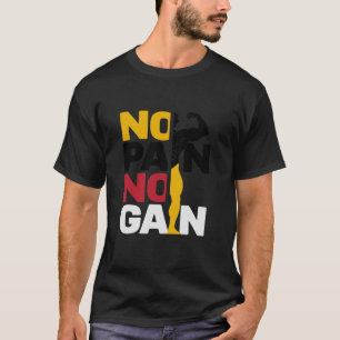 Sem Dor Sem Ganhar Design de Camisa T